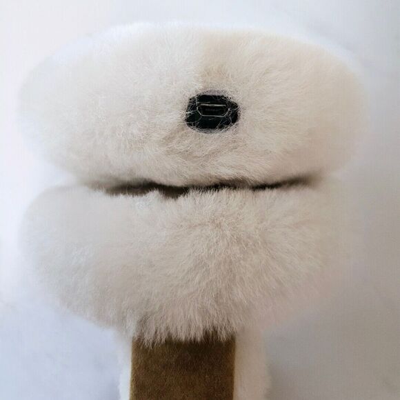 Ugg Women's Wireless Sheepskin Earmuffs Beige - Picture 3 of 6